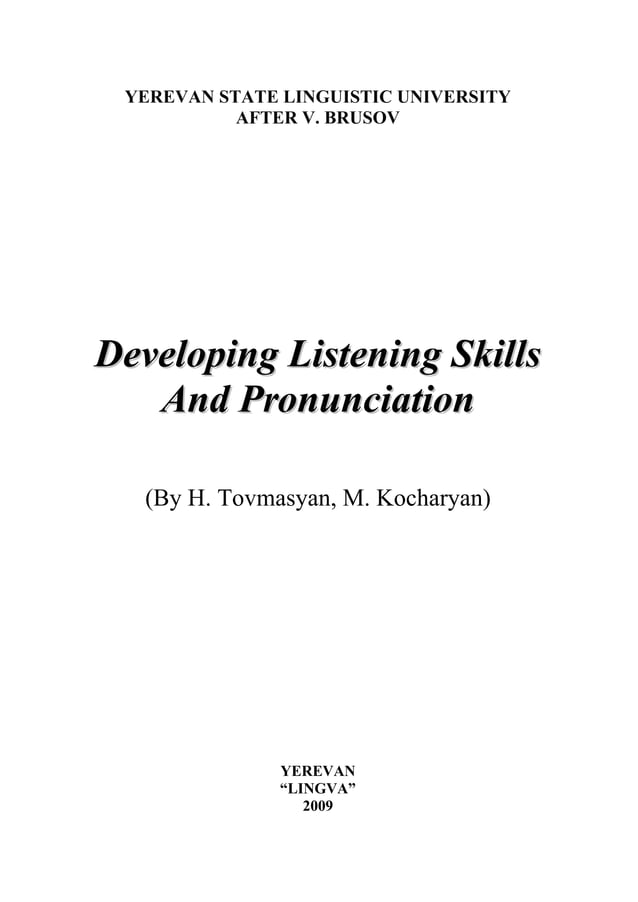 Developing Listening Skills Pdf Developing Listening Skills Pdf