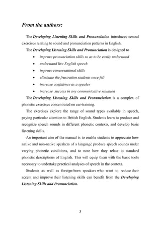 Developing listening skills | PDF