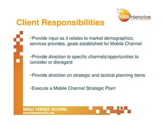 Develop A Mobile Marketing Strategy