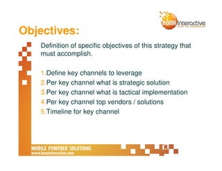 Develop A Mobile Marketing Strategy