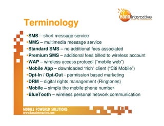 Develop A Mobile Marketing Strategy