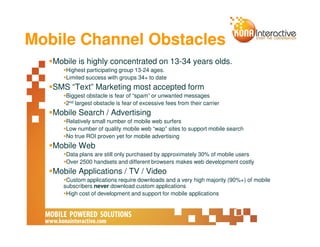 Develop A Mobile Marketing Strategy