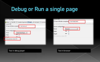 Debug or Run a single page




Test in debug player   Test in browser
 