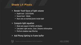 Deferred Rendering in Killzone 2