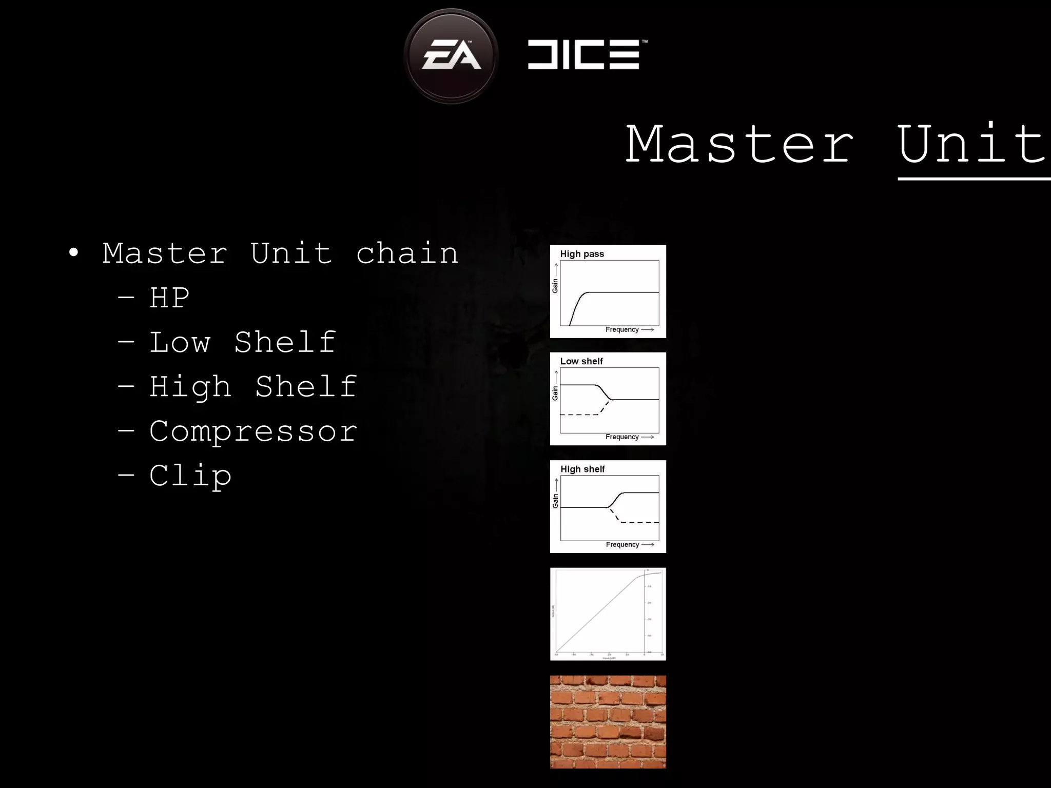 Master Unit Master Unit chain HP Low Shelf High Shelf Compressor Clip