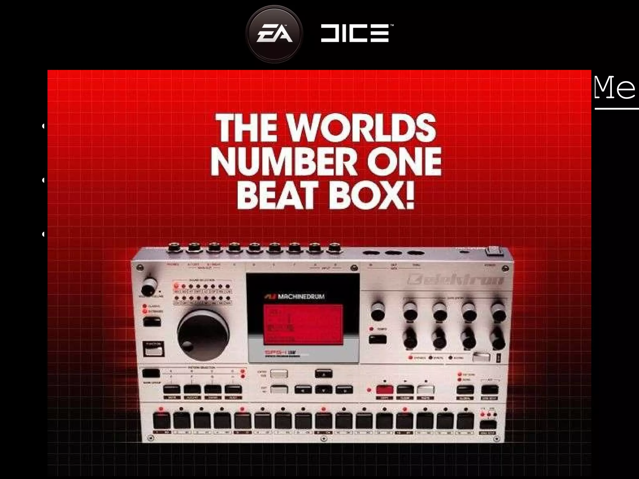 Me David Möllerstedt Head of Audio DICE Sept 05