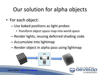 Deferred Light Probe Develop2012 deferred sanchez_stachowiak | PPTX