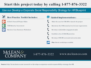 What is HR’s role in developing socially responsible business strategies?