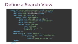 Develop an App with the Odoo Framework.pptx