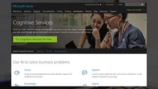 Develop computer vision applications with azure computer vision api | PPT