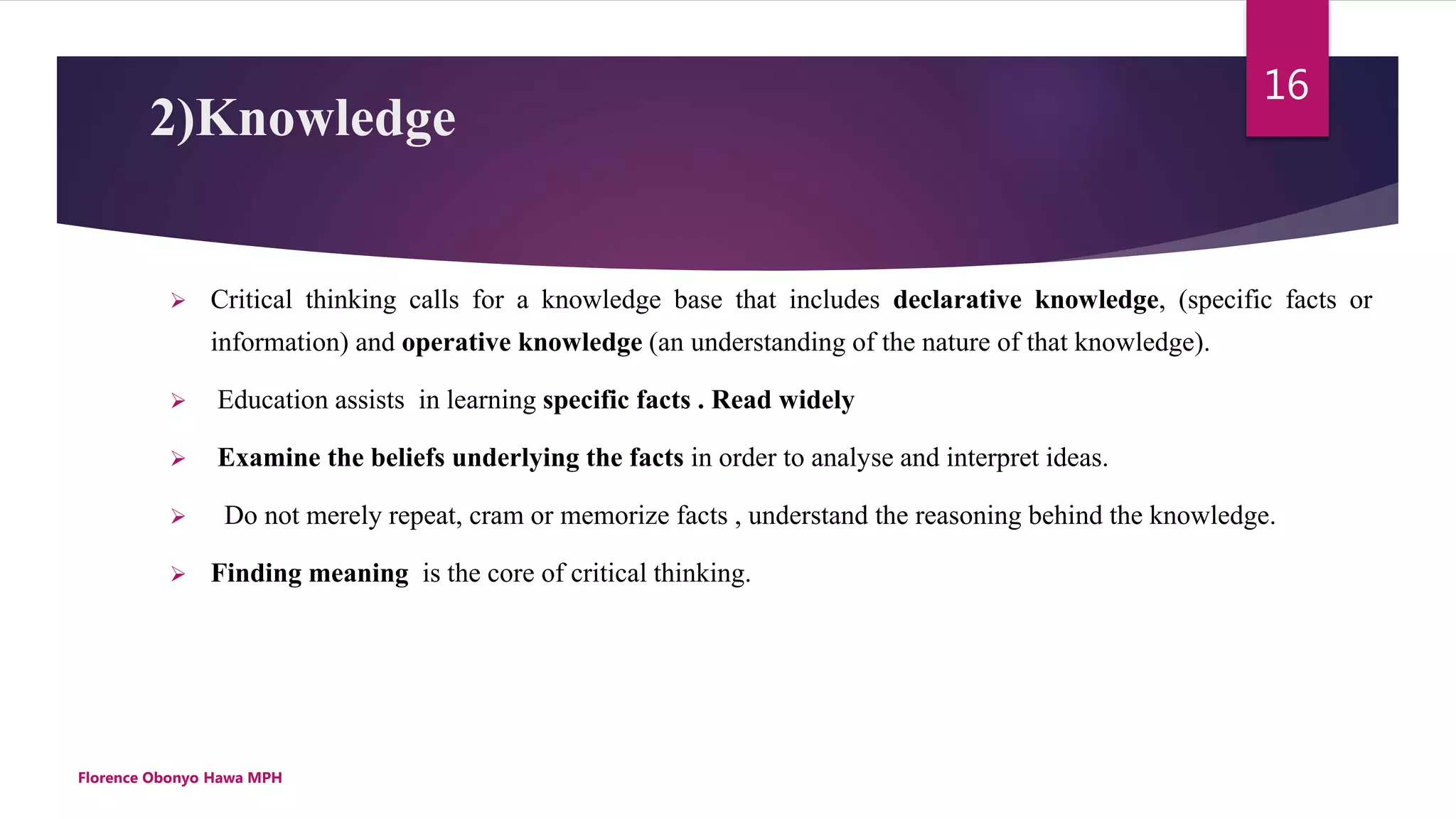Develop Critical Thinking Skills Pptx Develop Critical Thinking Skills Pptx