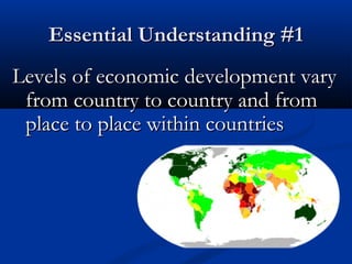 Developed and developing countries lecture | PPT