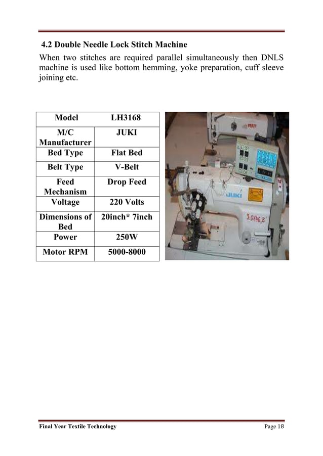 Developements in cutting & sewing technologies in garment industries