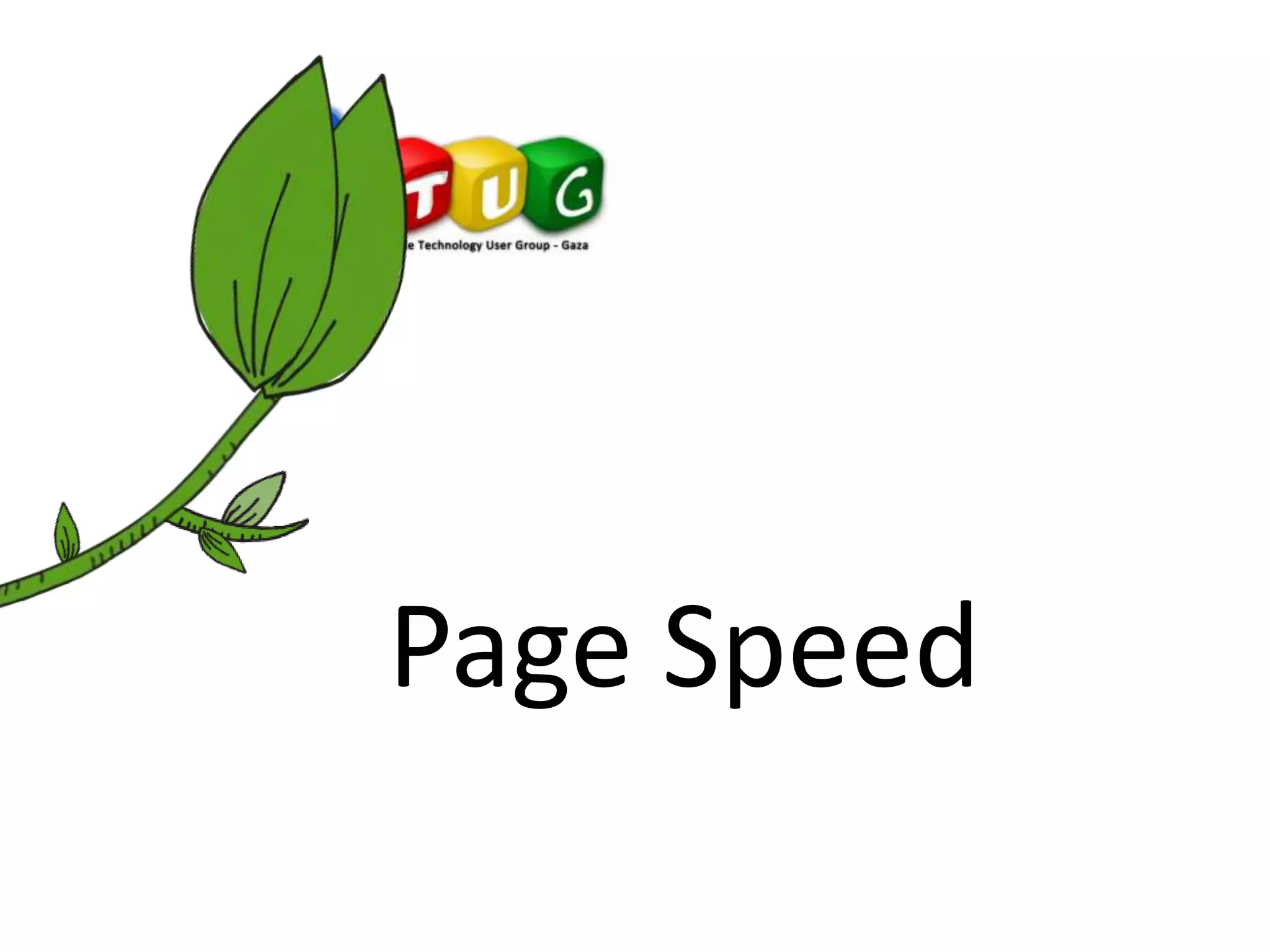 Page Speed
 