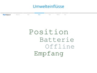 Zu den Farben
Umwelteinflüsse
Warum

Wer

Was

Wie

Wann

Wo

 