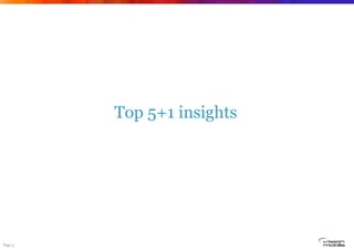 Top 5+1 insights




Page 5
 