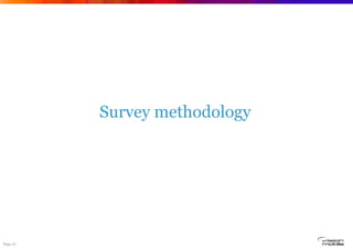 Page 27
Survey methodology
 