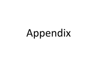 Appendix
 