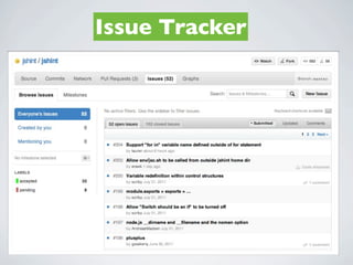 Issue Tracker
 