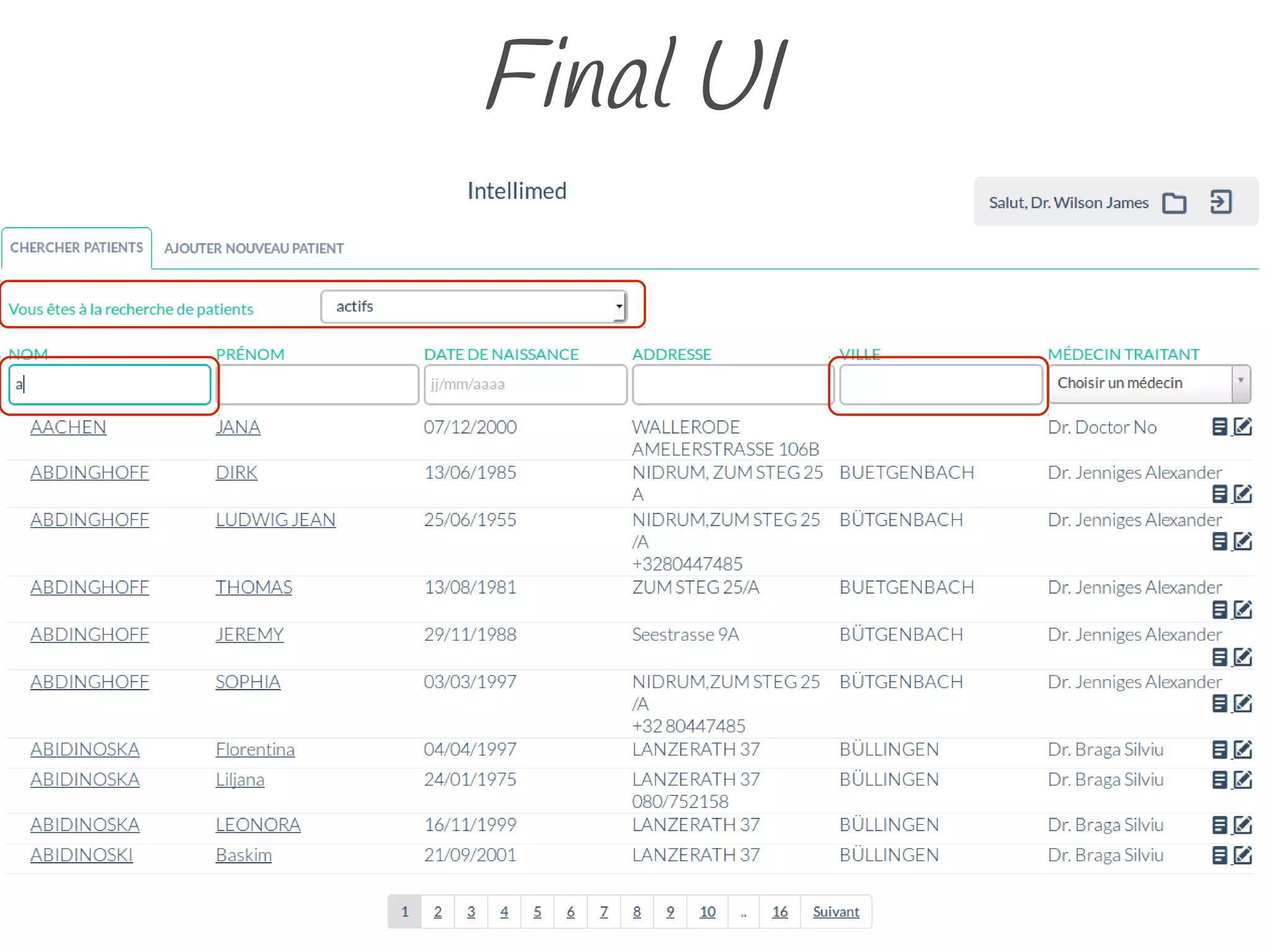 Final UI
 