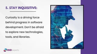 Tips to Become a Better Programmer and Software Developer in 2023! | PDF