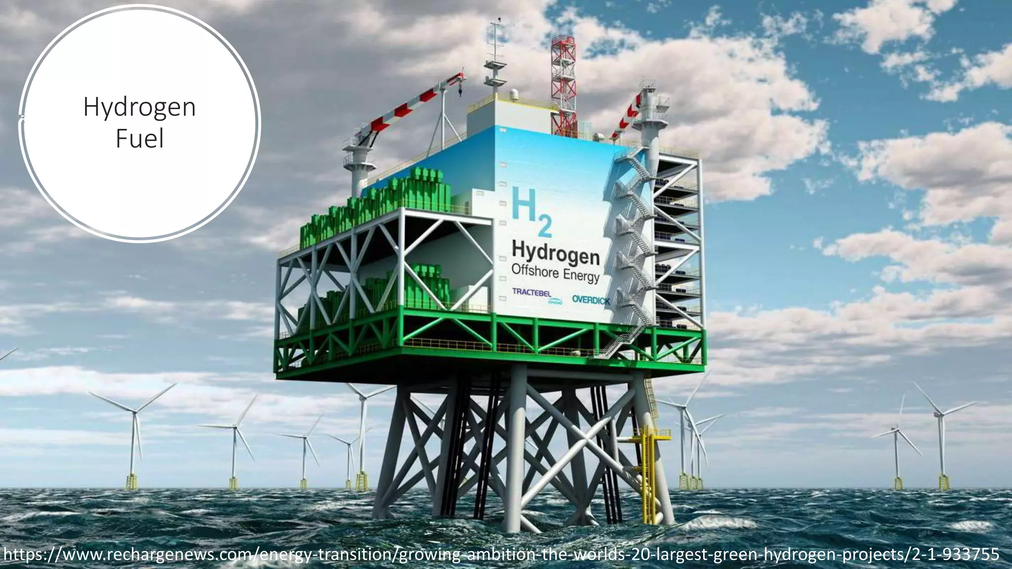 Hydrogen
Fuel
https://www.rechargenews.com/energy-transition/growing-ambition-the-worlds-20-largest-green-hydrogen-projects/2-1-933755
 