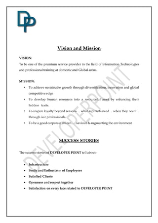 Developer Point profile | DOCX