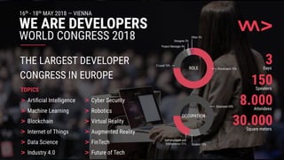 WeAreDevelopers 2018: 5 Good Reasons Why You Should Be There