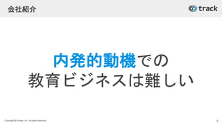 Copyright © Givery, Inc. All rights reserved.
会社紹介
内発的動機での
教育ビジネスは難しい
9
 