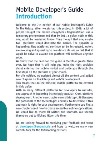 Mobile Developer's Guide To The Galaxy Vol.7 | PDF