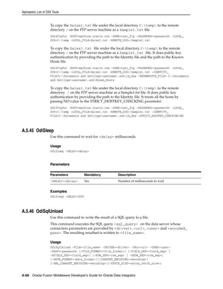 Developer’s guide for oracle data integrator