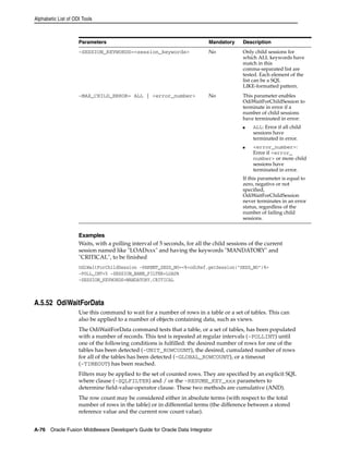 Developer’s guide for oracle data integrator