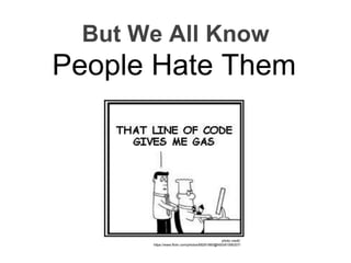 Developers like winning - gamifying code reviews | PPTX