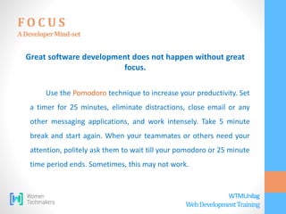 Developers mindset | PPTX