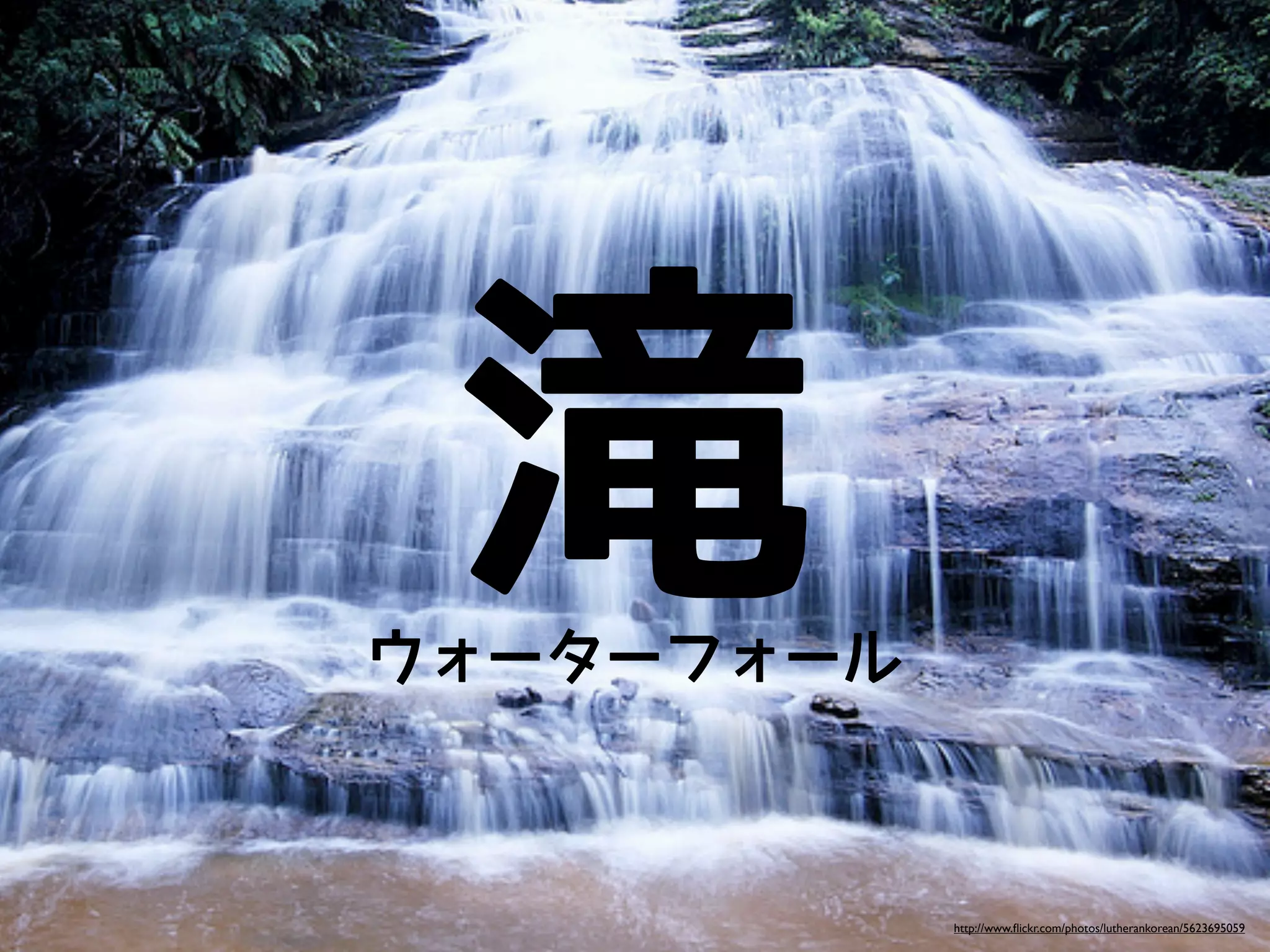 滝
   滝の絵
計画通りにヤレこら

  餓死ウェイ
ウォーターフォール



            http://www.ﬂickr.com/photos/lutherankorean/5623695059
 