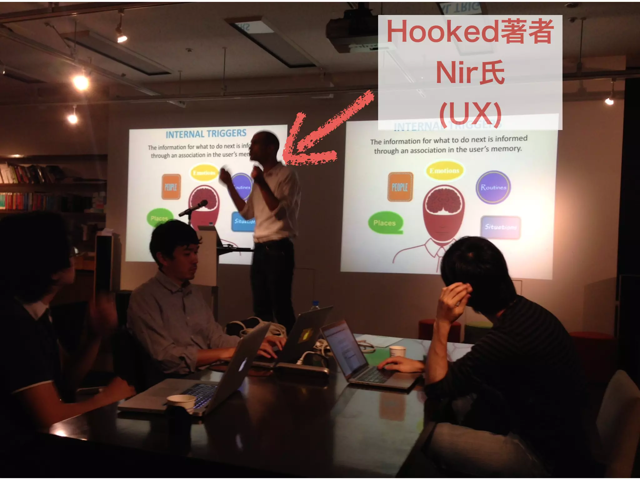 Hooked著者
Nir氏
(UX)
 