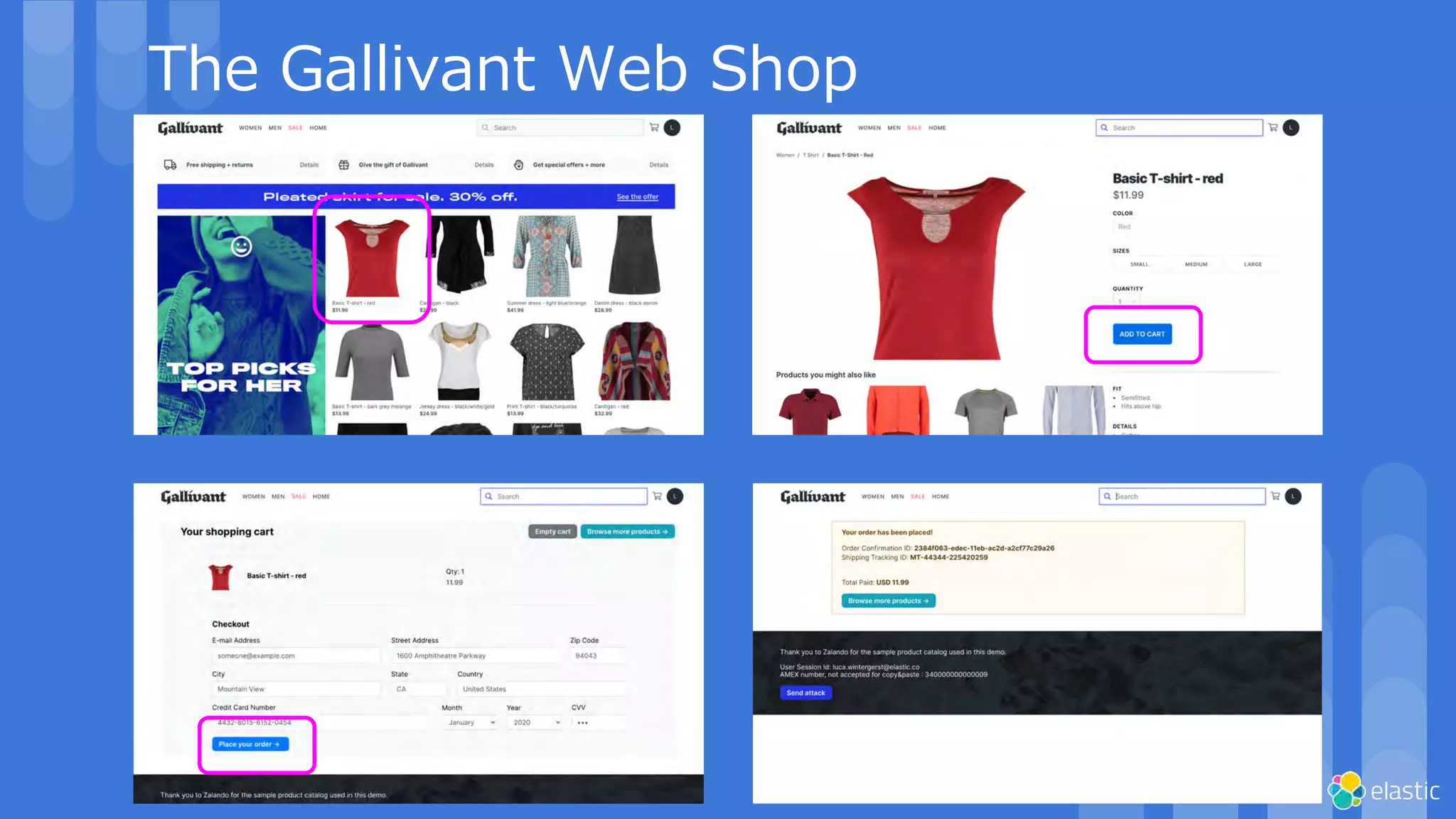 The Gallivant Web Shop
 