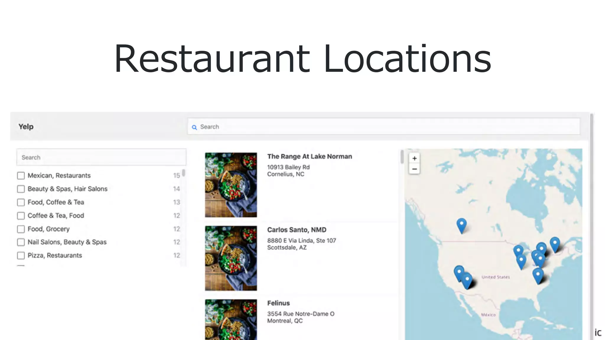 Restaurant Locations
 