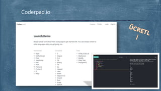 Coderpad.io
 