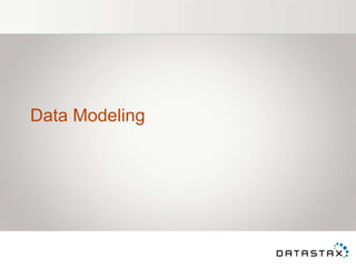 Data Modeling
 