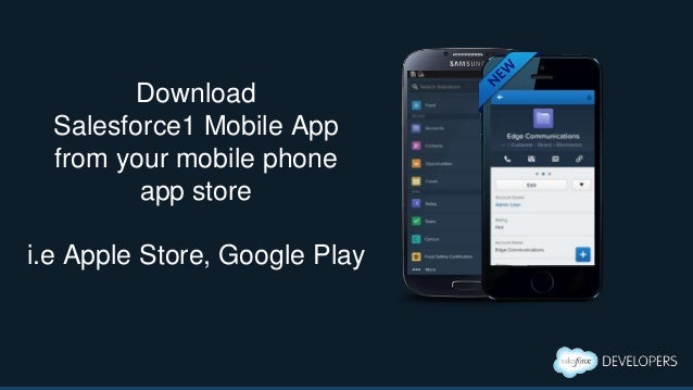 Developer Week Emea Salesforce1 Mobile App Overview