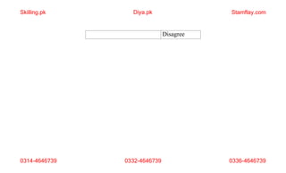 Disagree
Skilling.pk
0314-4646739 0332-4646739 0336-4646739
Diya.pk Stamflay.com
 