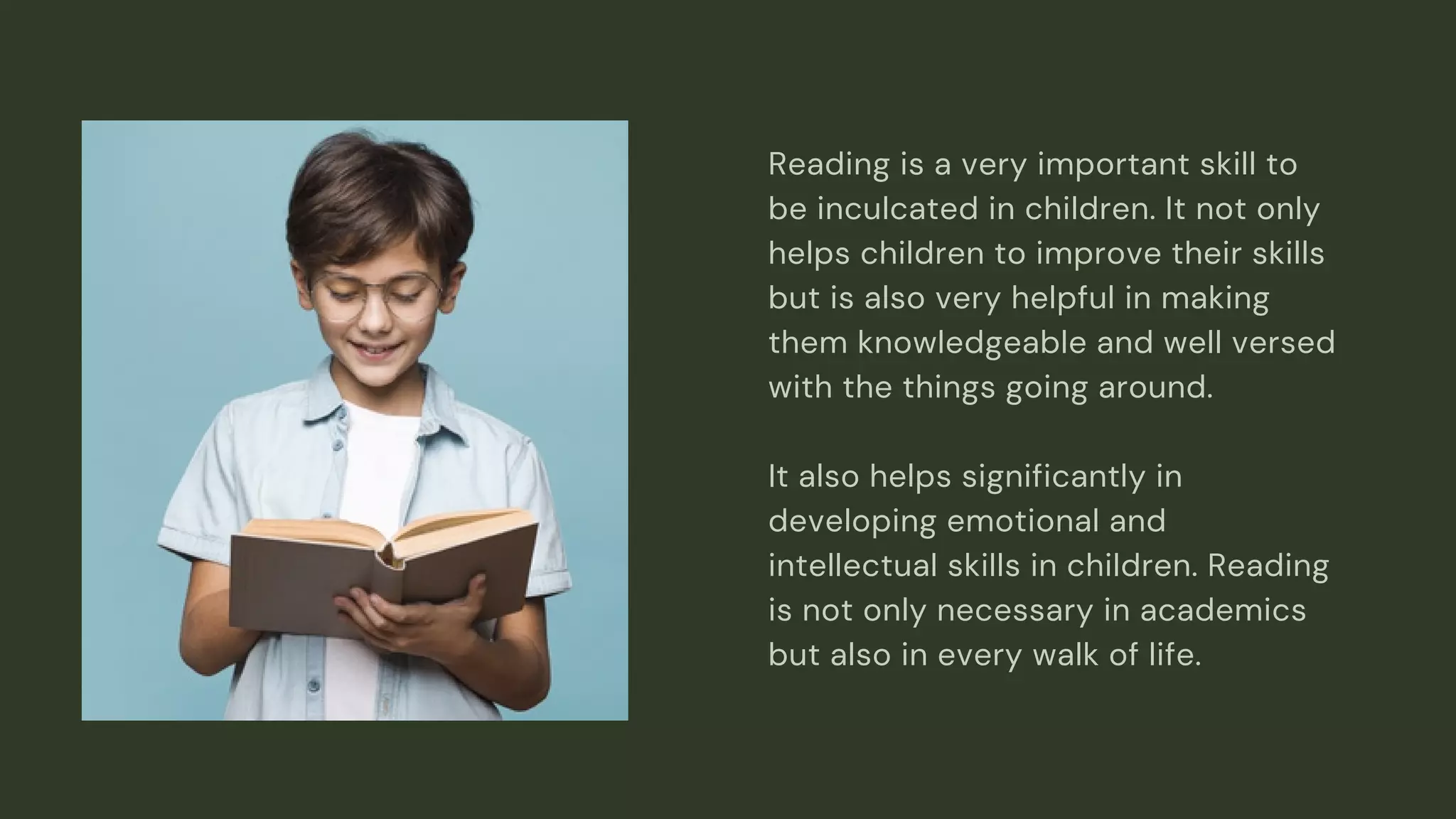 Develop good reading habits in children | PDF