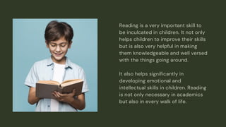 Develop good reading habits in children | PDF