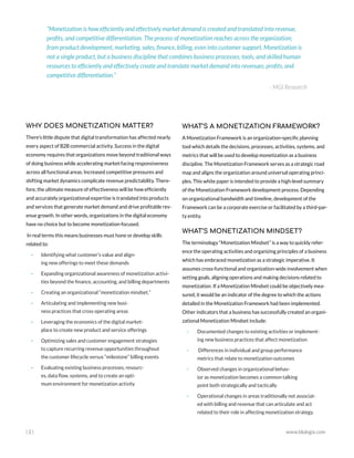 Creating a Monetization Framework For Your Business | PDF