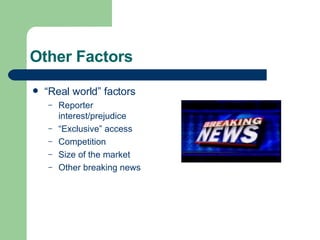 Developing A News Story | PPT
