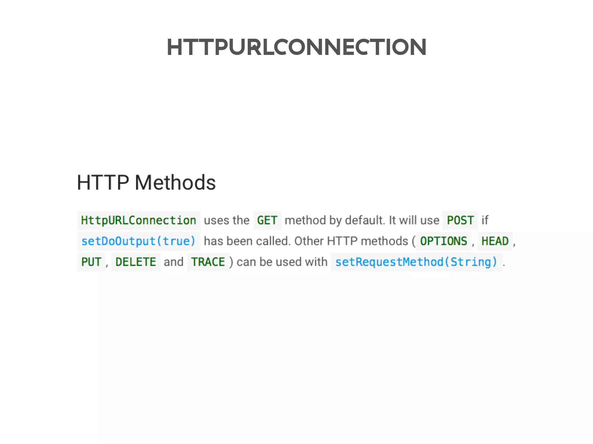 HTTPURLCONNECTION
 