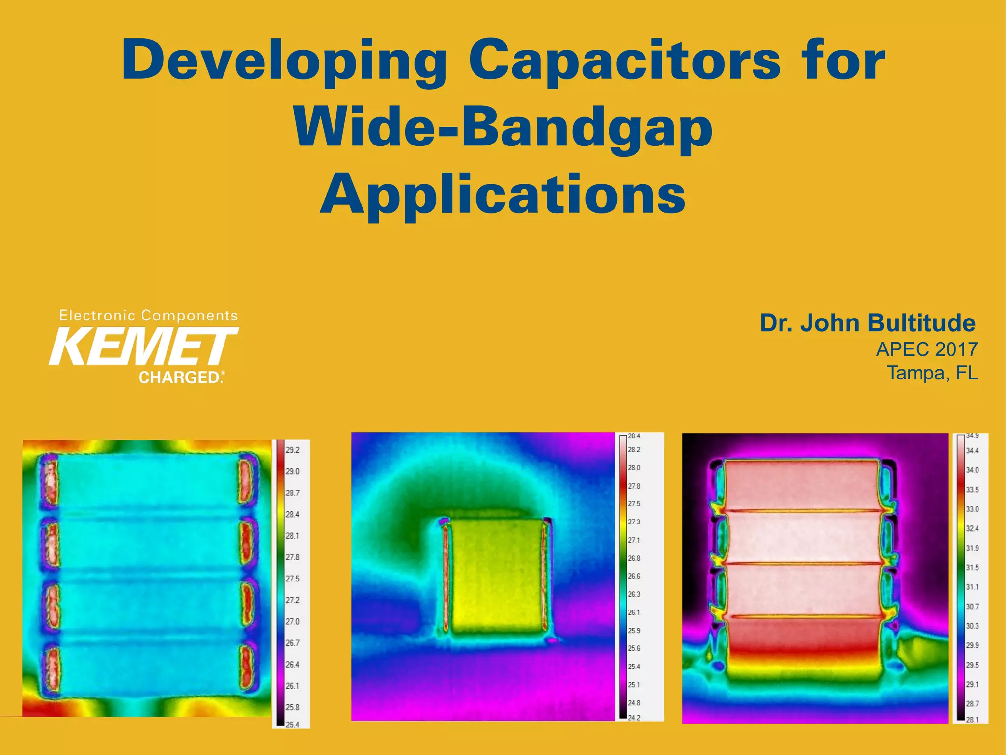 Packaging Ceramic DC Link Capacitors for WideBandgap Applications PPT