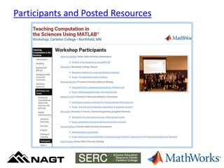 https://serc.carleton.edu/NAGTWorkshops/data_models/matlab15/participants.htm
he
Participants and Posted Resources
 
