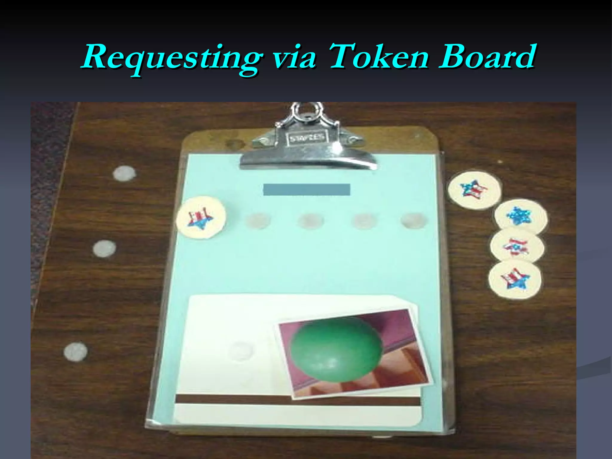 Requesting via Token Board 